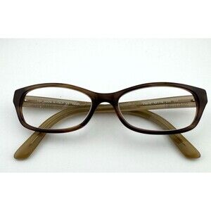 Valentino V2618 236 (Brown Stripe) glasses Women's 52/16/135   FRAMES ONLY